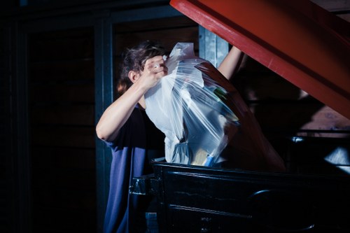 Innovative custom storage solutions in an organized Leatherhead garage.